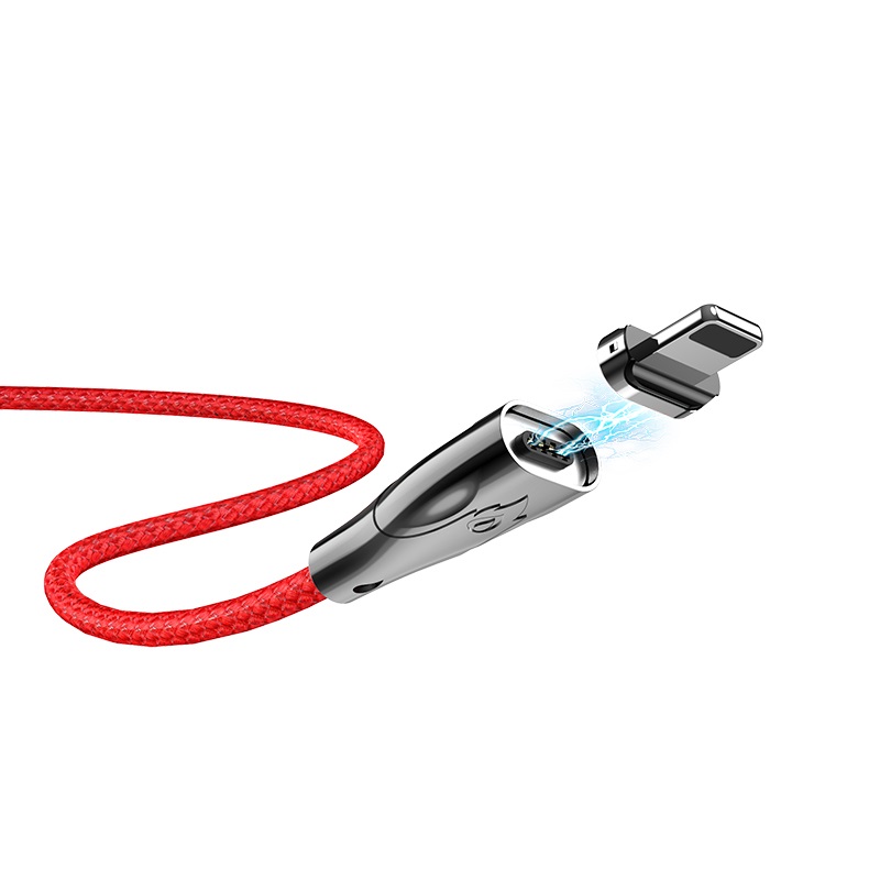 Hoco U75 USB - Lightning Qırımızı Kabel