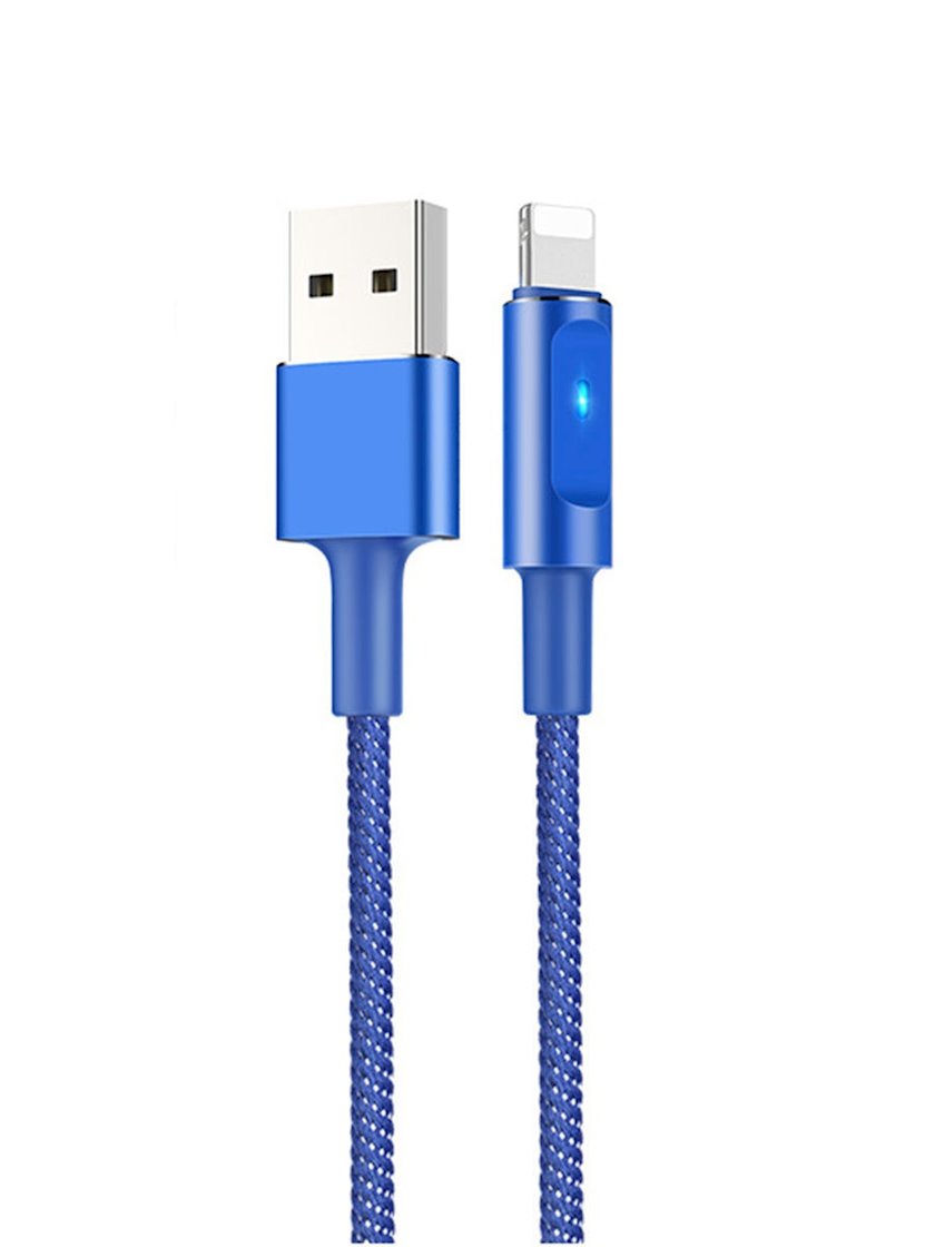 Hoco U47 Essence USB to Lightning Göy Kabel