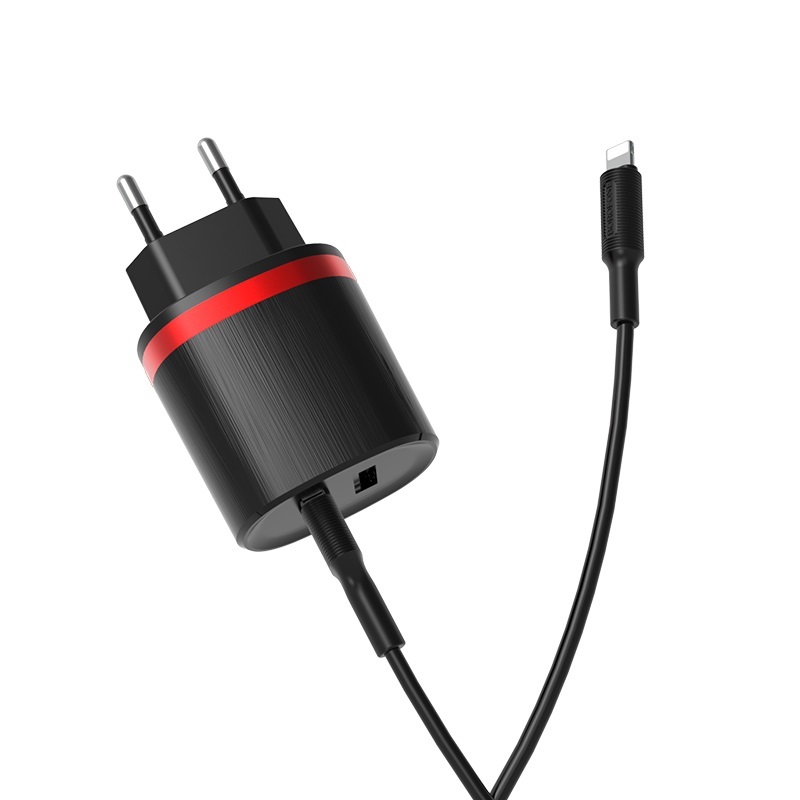 Borofone BA7A 12W Type-C, micro USB, Lightning Adapter