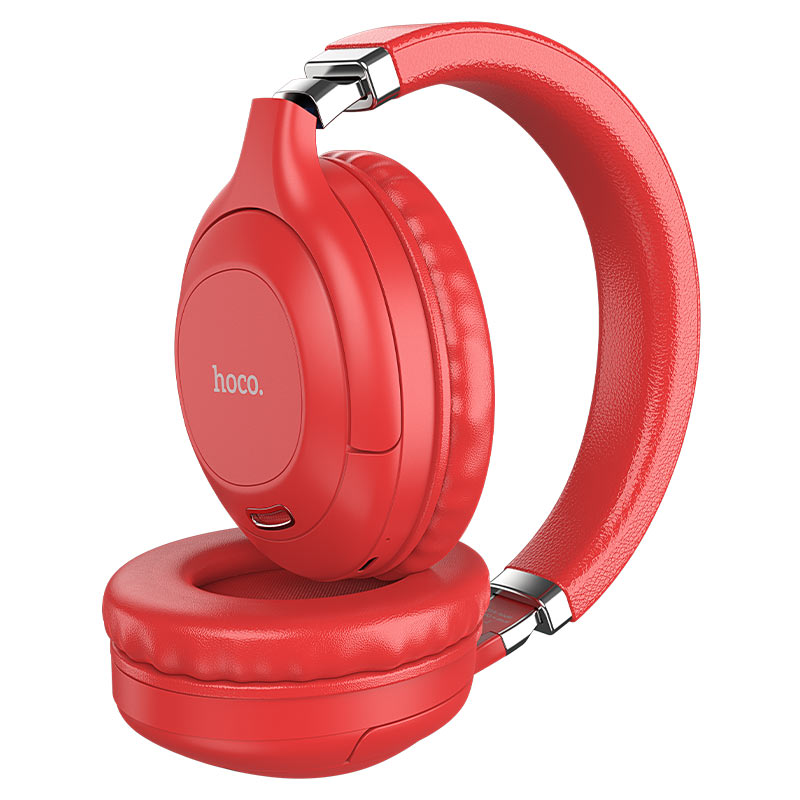 Hoco W32 Qırmızı Simsiz Bluetooth Qulaqlıq