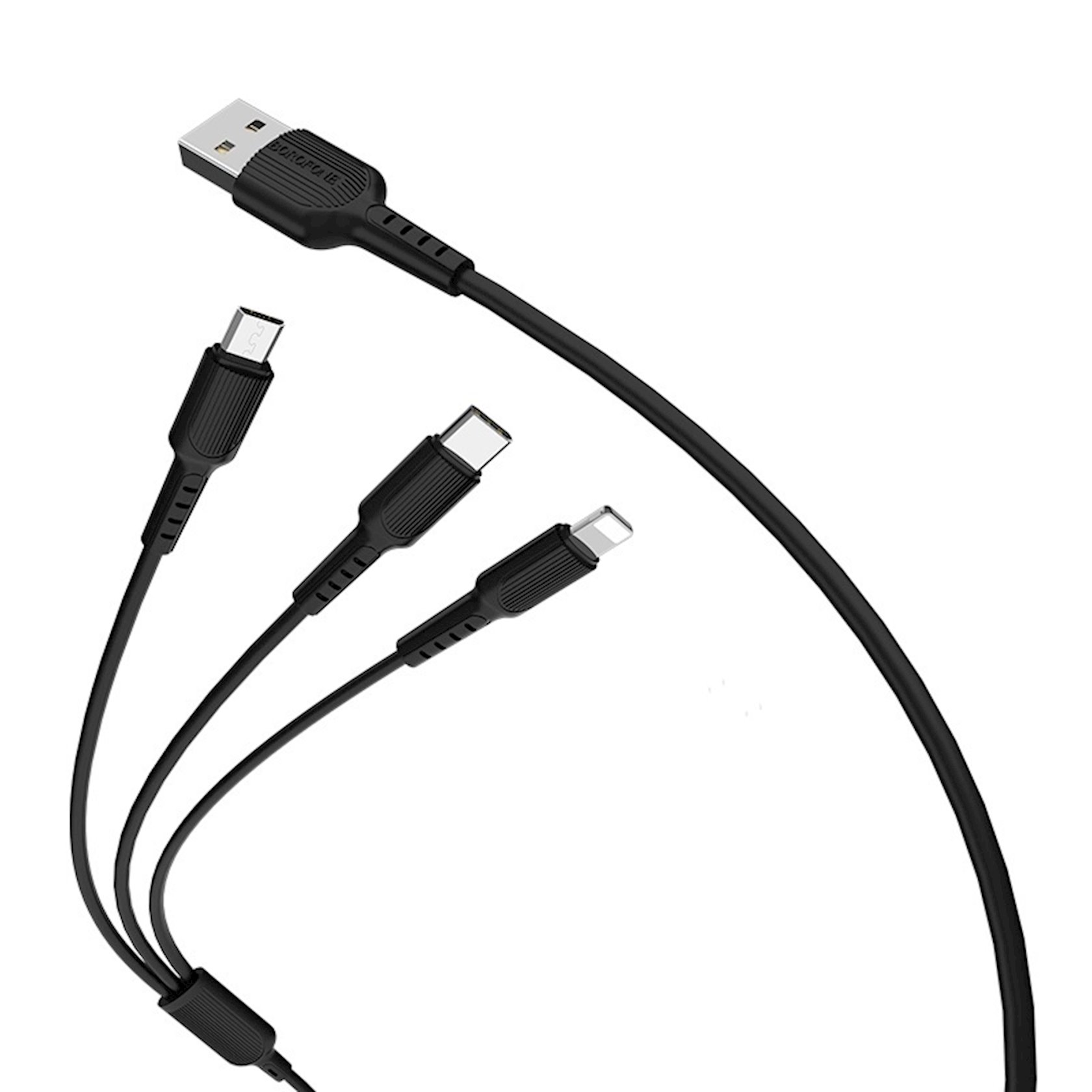 Borofone BX16 Easy 3in1 Qara USB kabel